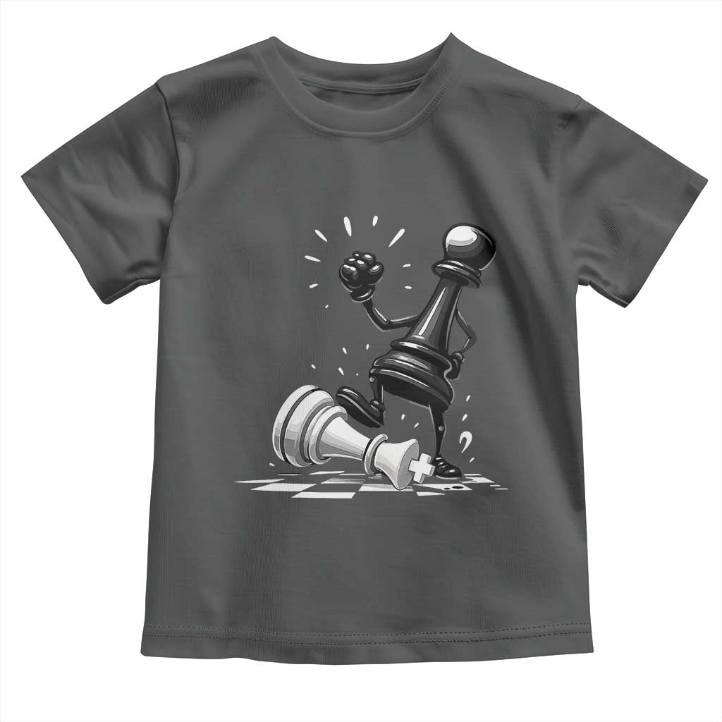 No Kings Toddler T Shirt America Protest Chess Rejecting Kings - Wonder Print Shop