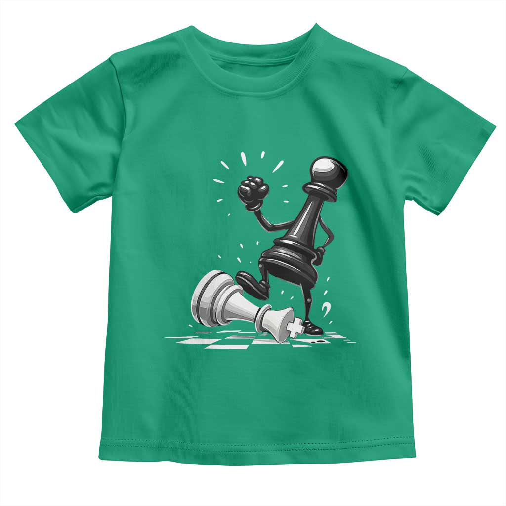 No Kings Toddler T Shirt America Protest Chess Rejecting Kings - Wonder Print Shop