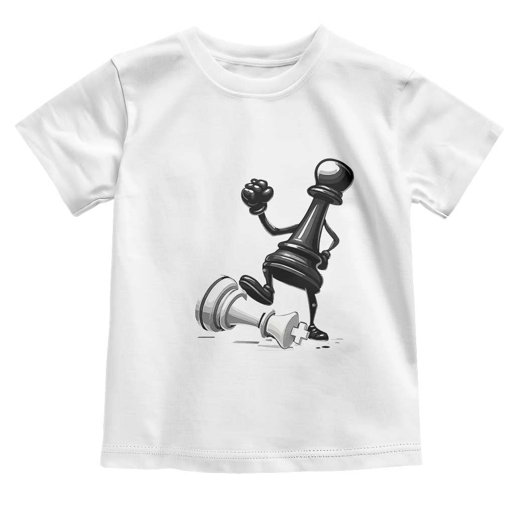 No Kings Toddler T Shirt America Protest Chess Rejecting Kings - Wonder Print Shop