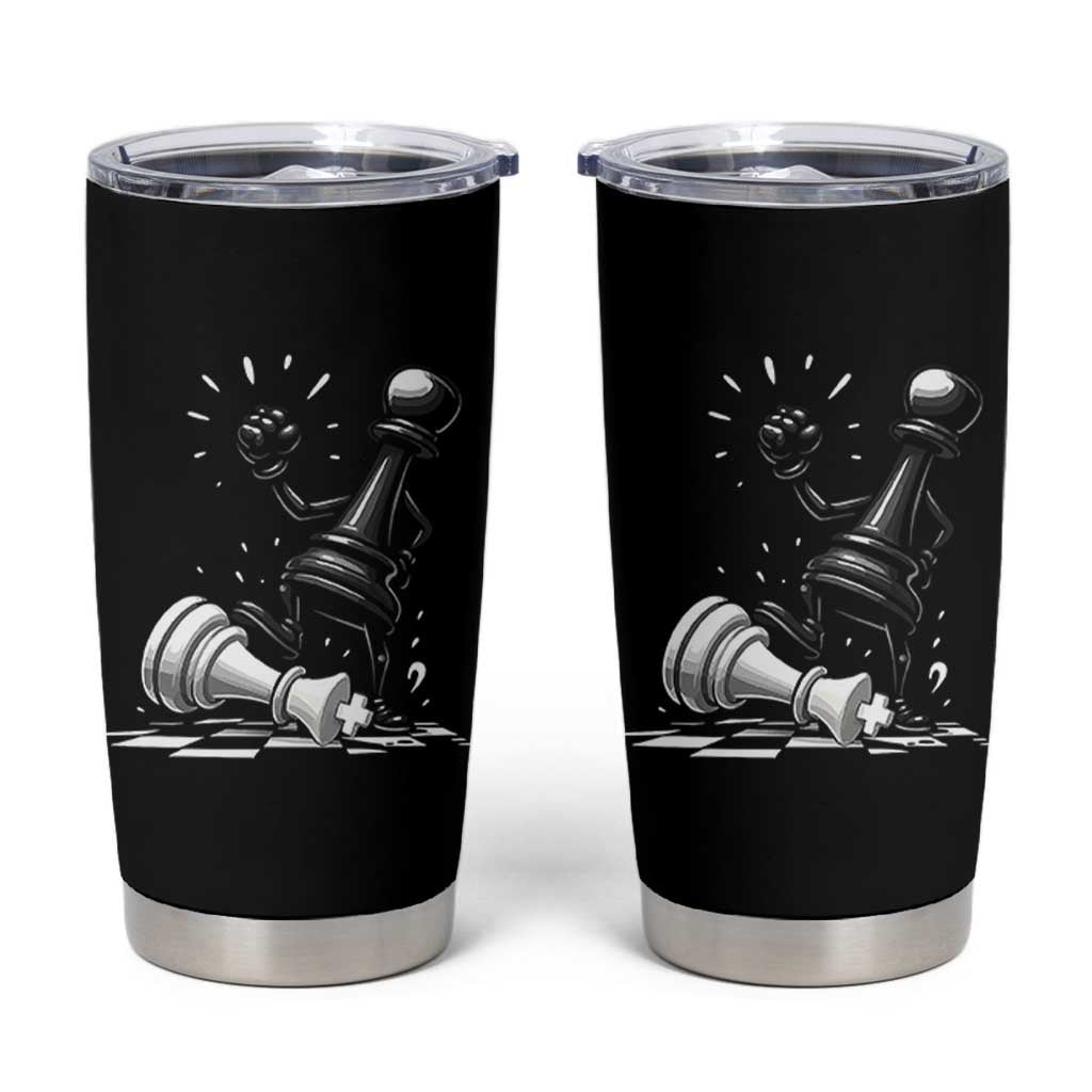 No Kings Tumbler Cup America Protest Chess Rejecting Kings - Wonder Print Shop