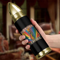 Funny No Kings In America LGBT Bullet Tumbler Retro Statue Of Liberty - Wonder Print Shop