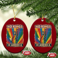 Funny No Kings In America LGBT Ceramic Ornament Retro Statue Of Liberty - Wonder Print Shop
