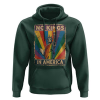 Funny No Kings In America LGBT Hoodie Retro Statue Of Liberty - Wonder Print Shop