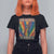 Funny No Kings In America LGBT T Shirt For Women Retro Statue Of Liberty - Wonder Print Shop