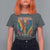 Funny No Kings In America LGBT T Shirt For Women Retro Statue Of Liberty - Wonder Print Shop