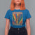 Funny No Kings In America LGBT T Shirt For Women Retro Statue Of Liberty - Wonder Print Shop