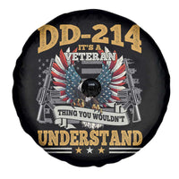 DD214 It Is A Veteran Thing You Wouldnt Understand Spare Tire Cover US Veteran Bald Egale - Wonder Print Shop