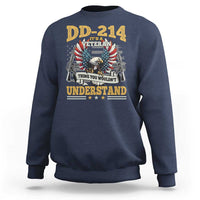 DD214 It Is A Veteran Thing You Wouldnt Understand Sweatshirt US Veteran Bald Egale - Wonder Print Shop