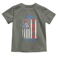 Veteran Suicide Awareness Toddler T Shirt 22 A Day Is 22 Too Many American Flag - Wonder Print Shop