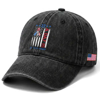 Veteran Suicide Awareness Washed Cotton Baseball Cap 22 A Day Is 22 Too Many American Flag
