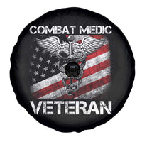 Combat Medic Veteran Spare Tire Cover Medical Military Soldier Vintage American Flag - Wonder Print Shop