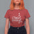 Funny Bah Humbug Christmas T Shirt For Women Santa Hat Xmas Tree - Wonder Print Shop