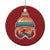 Skiing Mountain Retro Ski Goggles Winter Sport Christmas Ornament - Wonder Print Shop