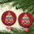 Skiing Mountain Retro Ski Goggles Winter Sport Christmas Ornament - Wonder Print Shop