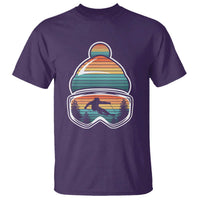 Skiing Mountain Retro Ski Goggles Winter Sport T Shirt - Wonder Print Shop