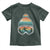 Skiing Mountain Retro Ski Goggles Winter Sport Toddler T Shirt