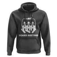 Funny Snowboarding Hoodie Board Meeting Holiday Snowboard Winter Sport
