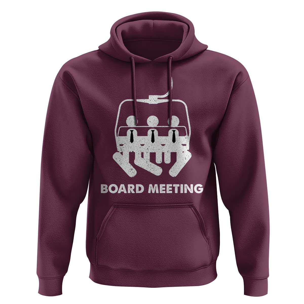 Funny Snowboarding Hoodie Board Meeting Holiday Snowboard Winter Sport