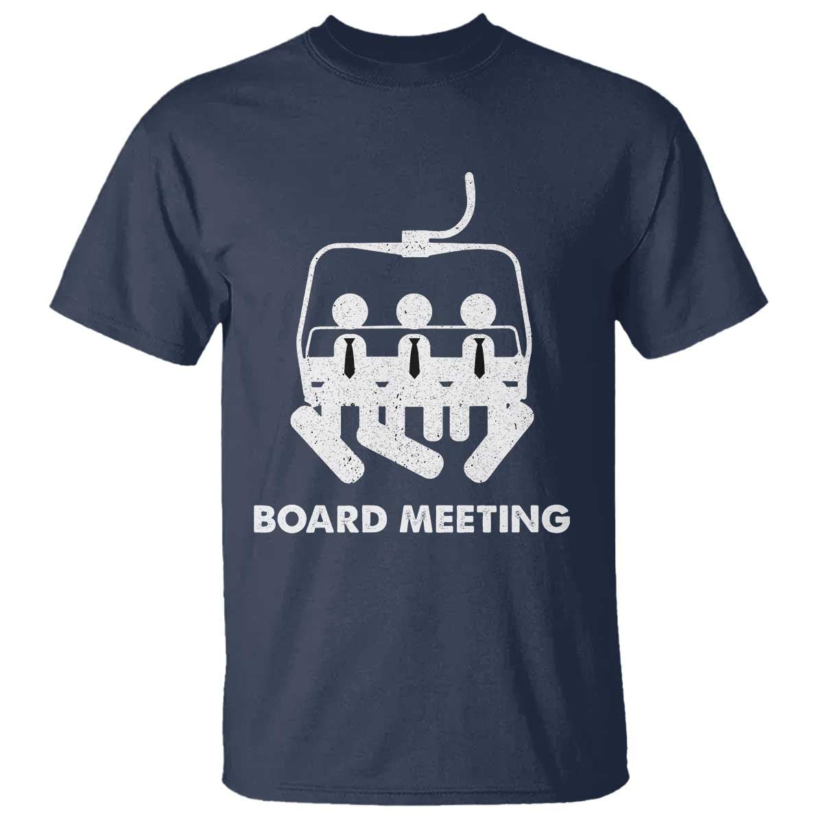 Funny Snowboarding T Shirt Board Meeting Holiday Snowboard Winter Sport - Wonder Print Shop