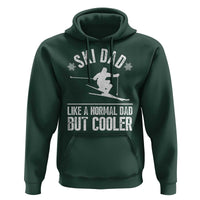 Funny Skiing Father's Day Hoodie Ski Dad Like A Normal Dad But Cooler