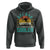 Funny Retro Skiing Father's Day Hoodie Ski Dad Like A Normal Dad But Cooler