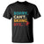 Funny Skiing T Shirt Sorry Can't Skiing Bye Winter Sport - Wonder Print Shop