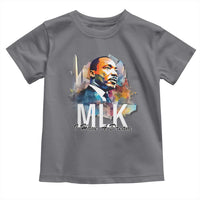 MLK I Have A Dream Toddler T Shirt Martin Luther King Portrait Black History Month
