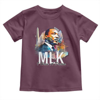 MLK I Have A Dream Toddler T Shirt Martin Luther King Portrait Black History Month