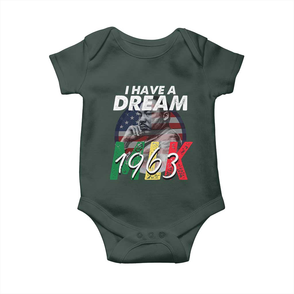 I Have A Dream Martin Luther King MLK 1963 Baby Onesie Black History Month