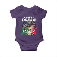 I Have A Dream Martin Luther King MLK 1963 Baby Onesie Black History Month
