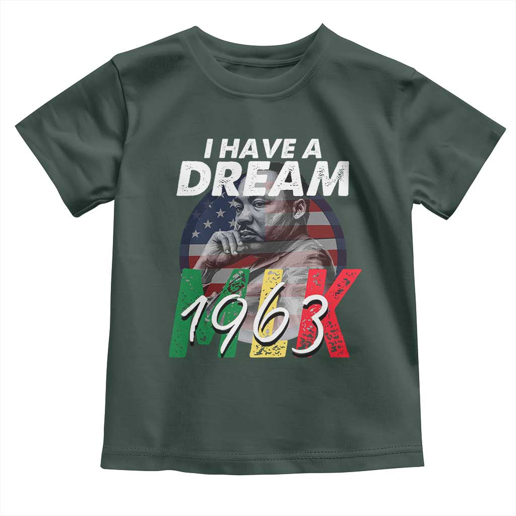 I Have A Dream Martin Luther King MLK 1963 Toddler T Shirt Black History Month