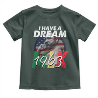 I Have A Dream Martin Luther King MLK 1963 Toddler T Shirt Black History Month