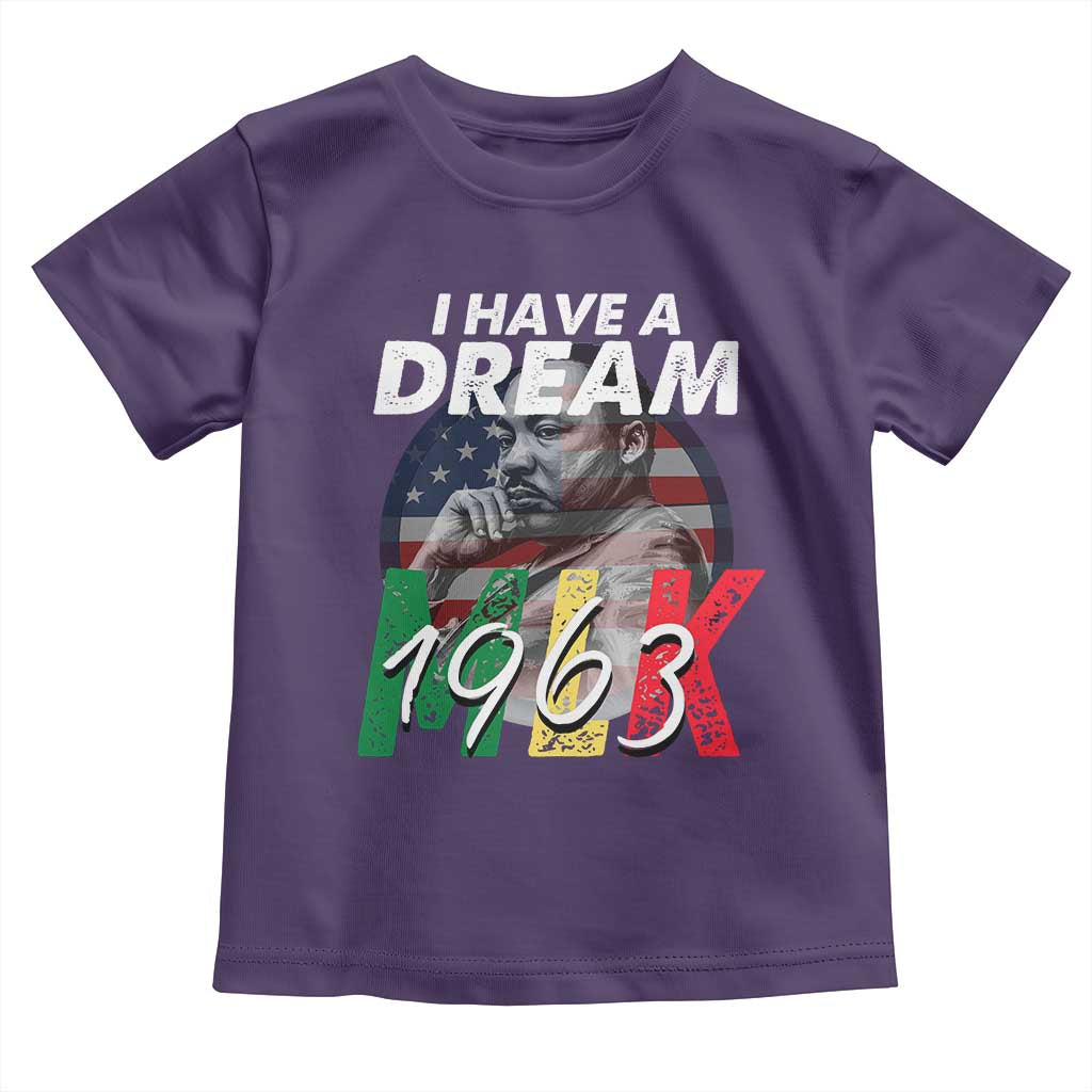 I Have A Dream Martin Luther King MLK 1963 Toddler T Shirt Black History Month
