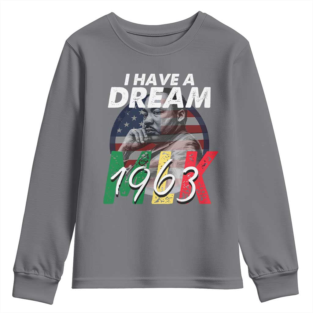 I Have A Dream Martin Luther King MLK 1963 Youth Sweatshirt Black History Month