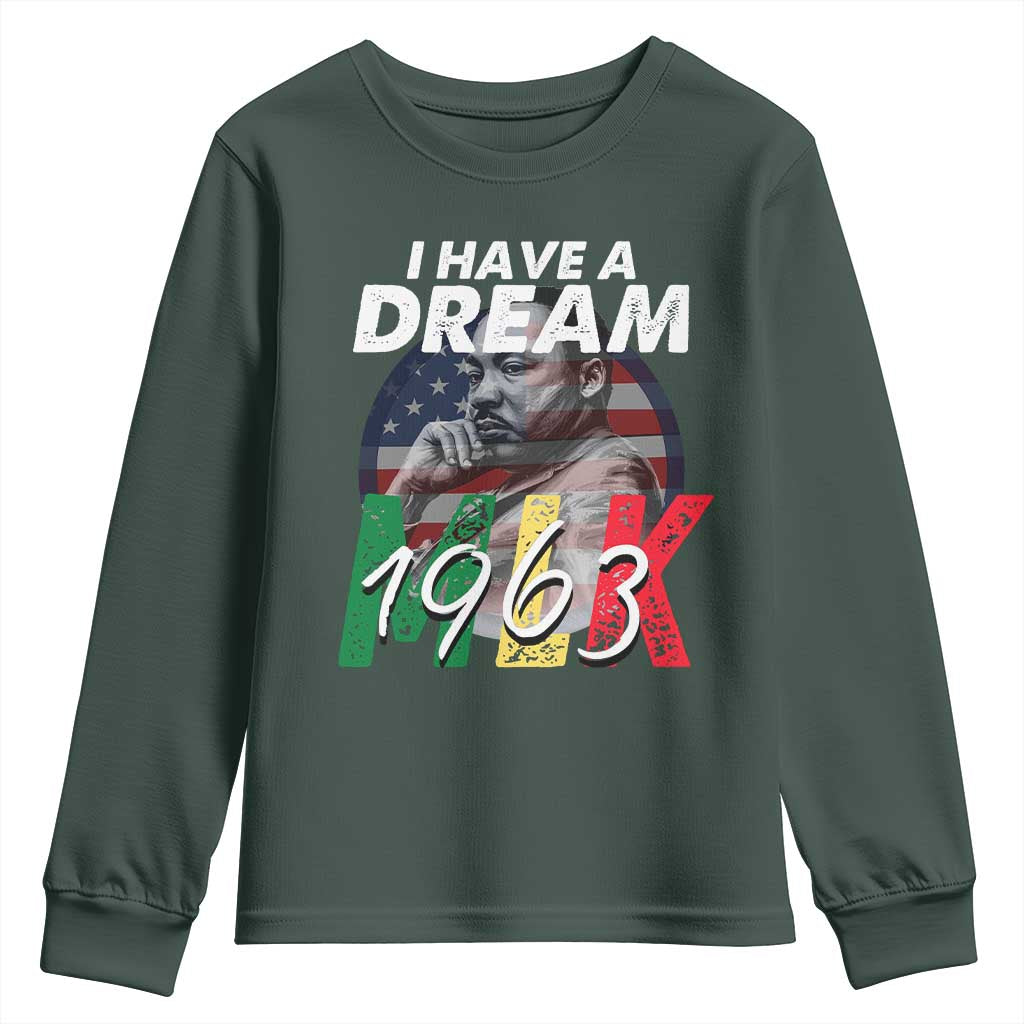 I Have A Dream Martin Luther King MLK 1963 Youth Sweatshirt Black History Month