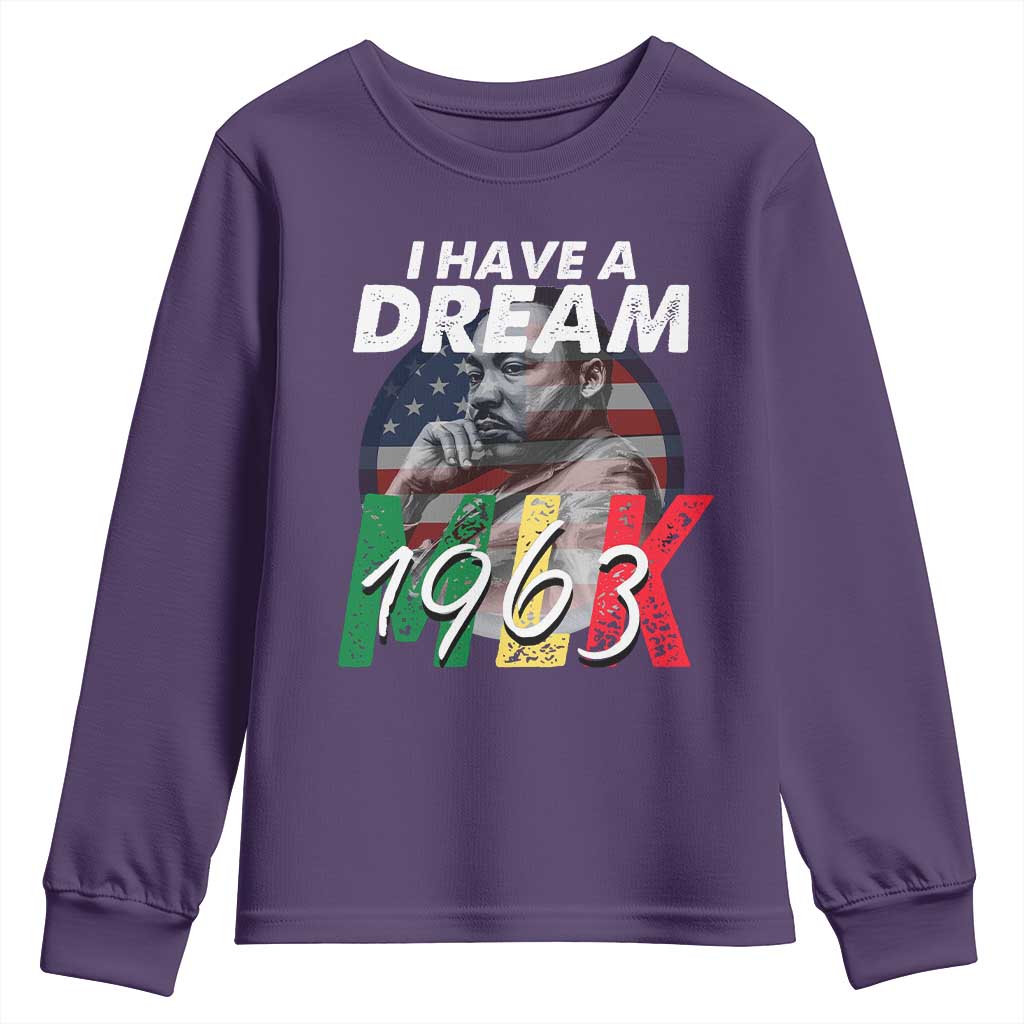 I Have A Dream Martin Luther King MLK 1963 Youth Sweatshirt Black History Month