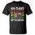 Funny Moo Deng 100 Days Of School T Shirt