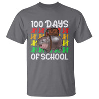 Funny Moo Deng 100 Days Of School T Shirt