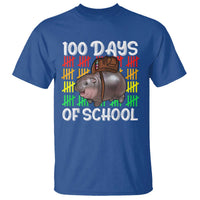 Funny Moo Deng 100 Days Of School T Shirt