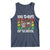 Funny Moo Deng 100 Days Of School Tank Top