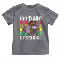 Funny Moo Deng 100 Days Of School Toddler T Shirt