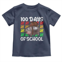 Funny Moo Deng 100 Days Of School Toddler T Shirt