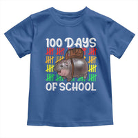 Funny Moo Deng 100 Days Of School Toddler T Shirt