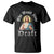 Funny Jesus Fantasy Football T Shirt Who Would Jesus Draft - Wonder Print Shop