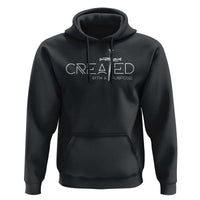 Created With A Purpose Hoodie Christian Faith Cross