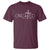 Created With A Purpose T Shirt Christian Faith Cross