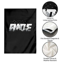 Snowmobile Ride Motor Sled Racing Winter Mountain Sports Fan Garden Flag - Wonder Print Shop