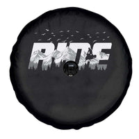 Snowmobile Ride Motor Sled Racing Winter Mountain Sports Fan Spare Tire Cover - Wonder Print Shop
