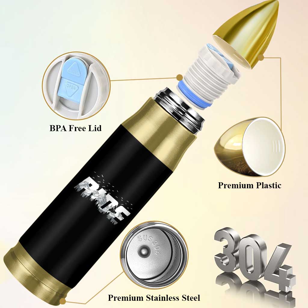 Snowmobile Ride Motor Sled Racing Winter Mountain Sports Fan Bullet Tumbler - Wonder Print Shop