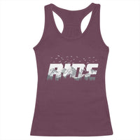 Snowmobile Ride Motor Sled Racing Winter Mountain Sports Fan Racerback Tank Top - Wonder Print Shop